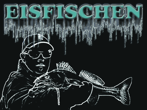 EISFISCHEN am Kampstausee Ottenstein - 1 Person - zum Schließen ins Bild klicken